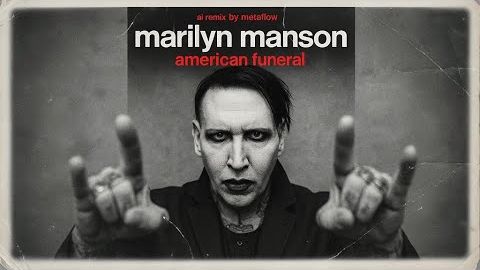 American Funeral - Marylin Manson Inspired Industrial Nu Metal Ai Mix [2000s Hardcore Rock]
