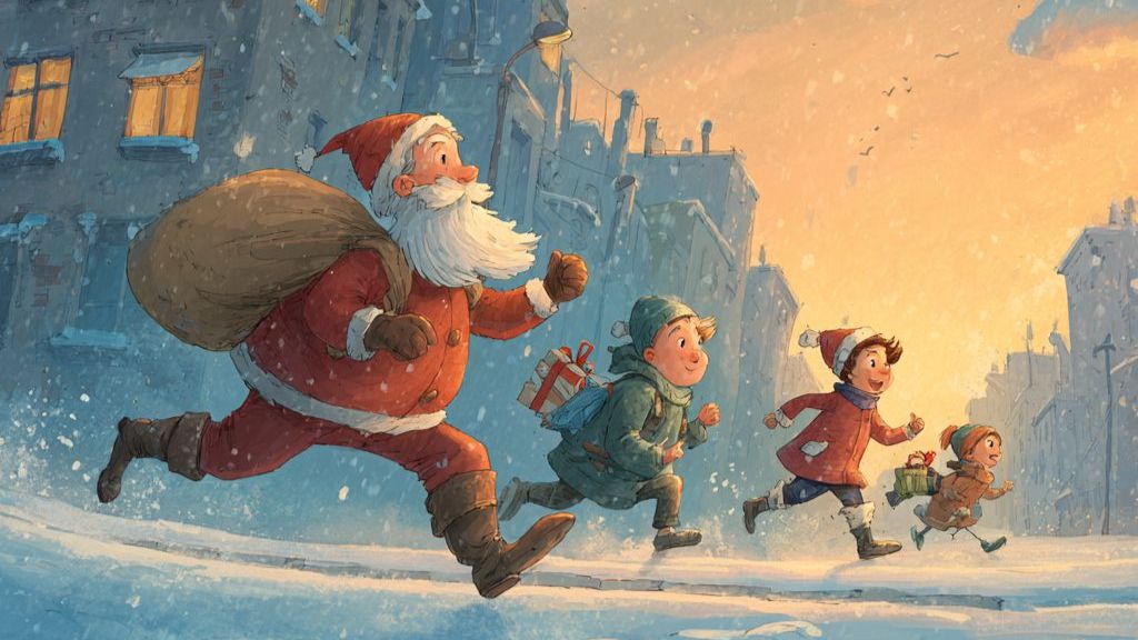 Новогодняя. Стихи Николая Лыкова, сценарий и монтаж Станислава Петровского.