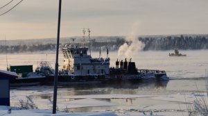 Зимний Енисей! Север Красноярского края!