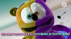 gummy bear жёлтый/фиолетовый звук -1 -5 эффект