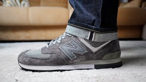 За что мы платим в премиальных моделях кроссовок? New Balance 576 Made in England.