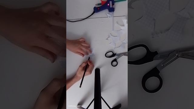 делаем новогодние игрушки! ребята подписывайтесь на мой канал смотреть онлайн