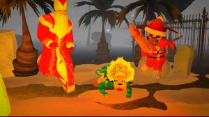 ❤️Игрофильм новогоднего обновления в 5 ночей с Тимохой 5:Остров❤️