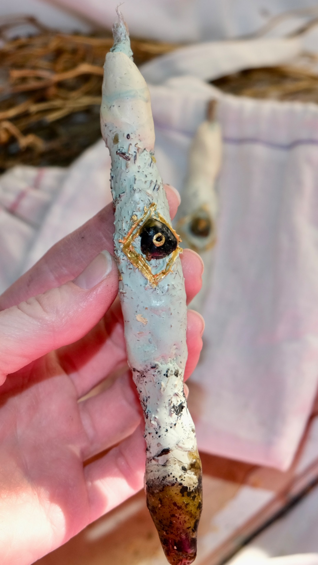 _Ясность намерения_ магическая восковая свеча