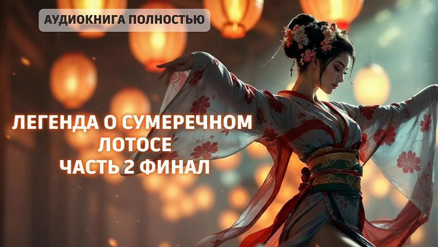 ЛЕГЕНДА О СУМЕРЕЧНОМ ЛОТОСЕ | ЧАСТЬ 2 финал | ЛЮБОВНЫЙ РОМАН |ФЕНТЕЗИ АУДИОКНИГА ПОЛНОСТЬЮ смотреть онлайн