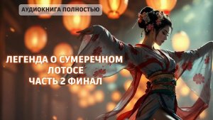 ЛЕГЕНДА О СУМЕРЕЧНОМ ЛОТОСЕ | ЧАСТЬ 2 финал | ЛЮБОВНЫЙ РОМАН |ФЕНТЕЗИ АУДИОКНИГА ПОЛНОСТЬЮ