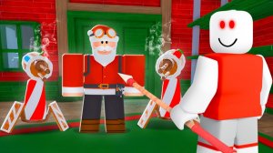 Я спас мастерскую САНТЫ в игре 99 ночей в лесу!