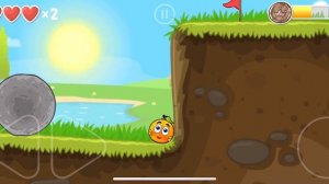 Красный шарик побеждает злых квадратов 😮