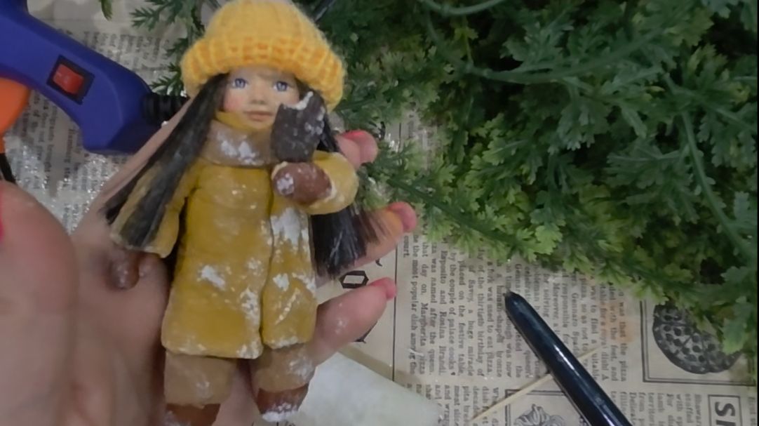 Игрушка из ваты, ватные детки смотреть онлайн