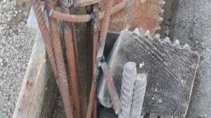 Заливка и стены из опилкобетона (стружкобетона). Подготовка к установке мауэрлатов.