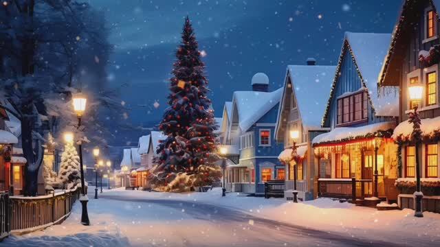 Волшебство уже рядом. С Наступающим Новым годом. Новый год. Музыкальная открытка. Декабрь 2025 смотреть онлайн