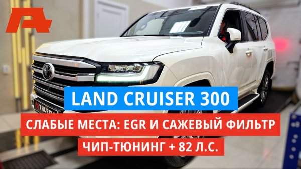 Toyota Land Cruiser 300. Проблемы с EGR и сажевым фильтром. Отличия от Land Cruiser 200. Чип-тюнинг