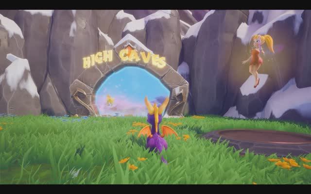 Spyro Reignited Trilogy - Высокие пещеры (High Caves) №18 смотреть онлайн