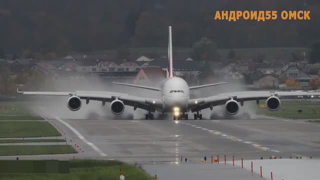 A380 и боковой ветер смотреть онлайн