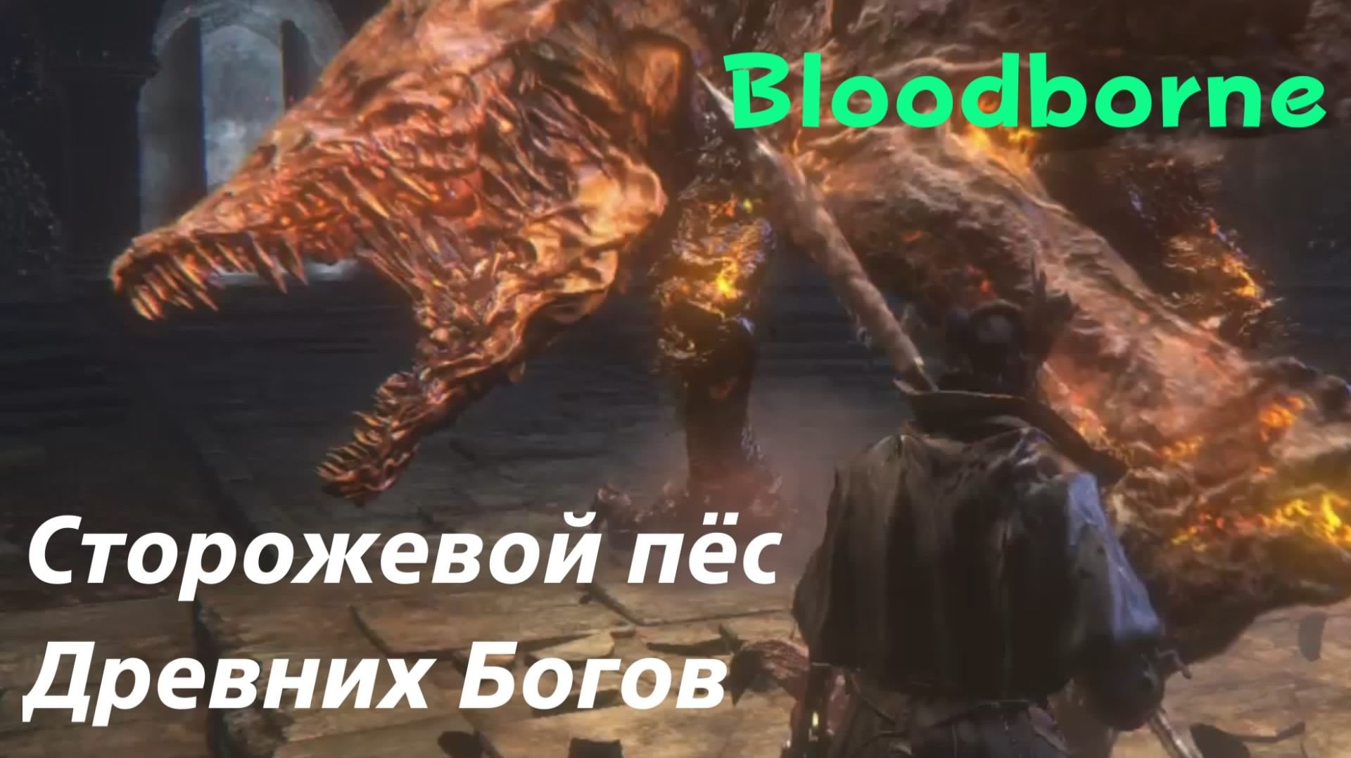 Bloodborne - босс Сторожевой пёс Древних Богов (PS5 Pro)