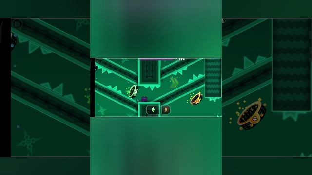 Мой новый хардест X в геометри дэш , но я такого точно не ожидал🫠!