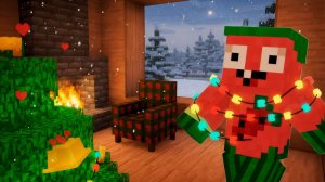 новогодняя ночь в minecraft #владус