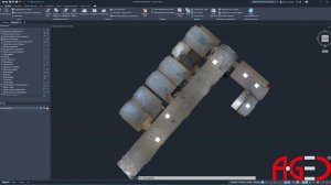 Как загрузить облако точек в Autocad, сделать сечение и отрисовать техплан