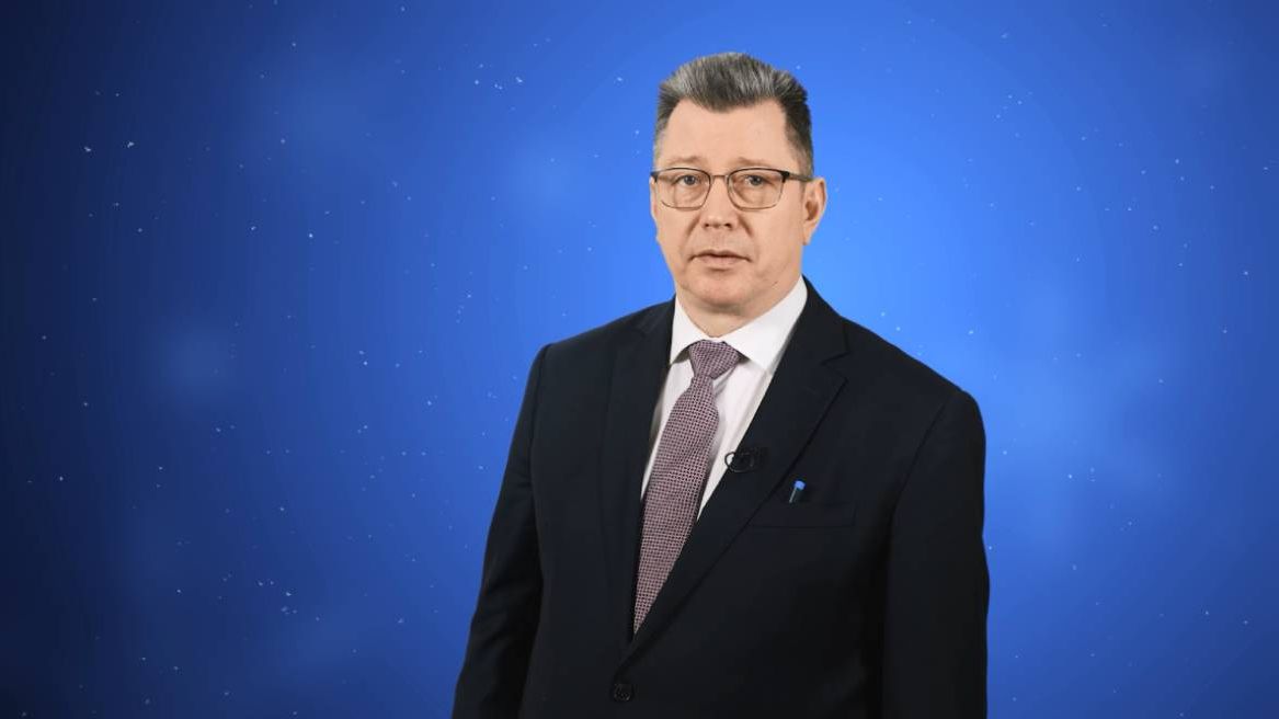 Поздравление ректора СЗГМУ им. И.И. Мечникова, профессора С.А. Сайганова с Новым 2026 годом