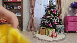 Кукла Клео Коломбина Паола Рейна жёлтая распаковка обзор смена образа