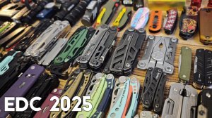 Мои лучшие EDC девайсы на конец 2025 года (ножи, мультитулы, фонари и др)