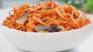 ОГОНЬ ЗАКУСКА на Праздничный стол За 10 Минут! САЛАТ по- Корейски из моркови и селёдки!