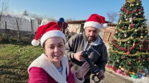 МОЛОДАЯ СЕМЬЯ живет на южном ХУТОРЕ | Новый год на носу