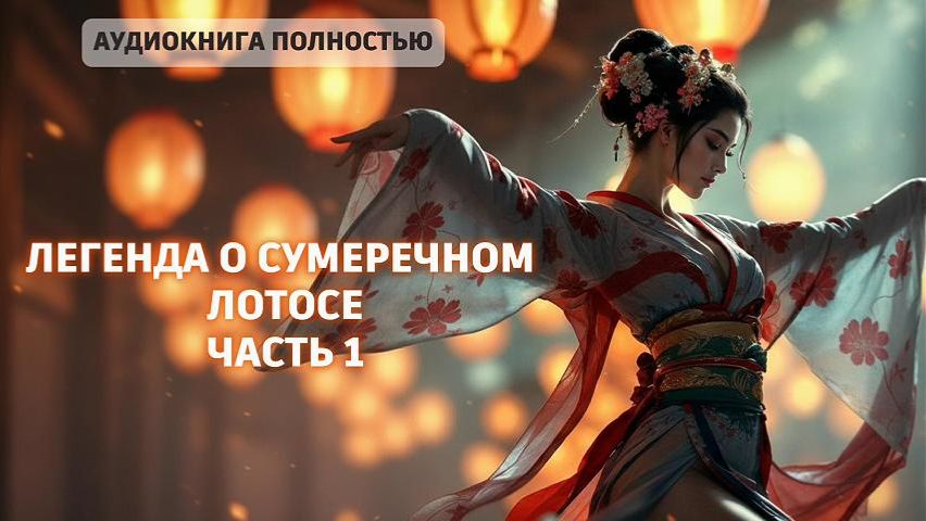 ЛЕГЕНДА О СУМЕРЕЧНОМ ЛОТОСЕ | ЧАСТЬ 1 | ЛЮБОВНЫЙ РОМАН |ФЕНТЕЗИ АУДИОКНИГА ПОЛНОСТЬЮ смотреть онлайн