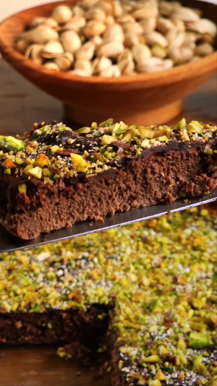 Яблочный ПП брауни без сахара и муки 🍏🍎