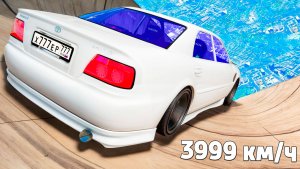 Спуск с горы без тормозов на чит тачках в ГТА 5! Эксперимент в GTA 5 Online