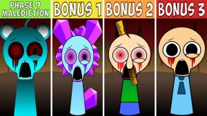 ВСЕ ОС И BONUS ПЕРСОНАЖИ ФАЗЫ 9💀 MALEDICTION⚡️: ПОЛНЫЙ АДСКИЙ СОСТАВ!😈🔥