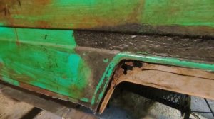 ЛУАЗ. Ремонт кузова. Видео 3.