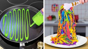 Лёгкие радужные десерты 🌈 Готово за 5 минут 😍