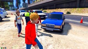 ГРИША СПАСАЕТ ВИТЬКА ОПЕРА И СЕРЕГА ОТ ДПСНИКА - ЖИЗНЬ ПЕРЕКУПА В GTA 5 ⚡ГАРВИН