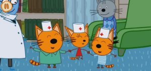 Три Кота Мультфильм Прививка для котяток