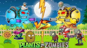 ПОБЕДА ЗОМБИ! Растения против Зомби Гибрид Ремейк Plants vs. Zombies Hybrid Remake (2)
