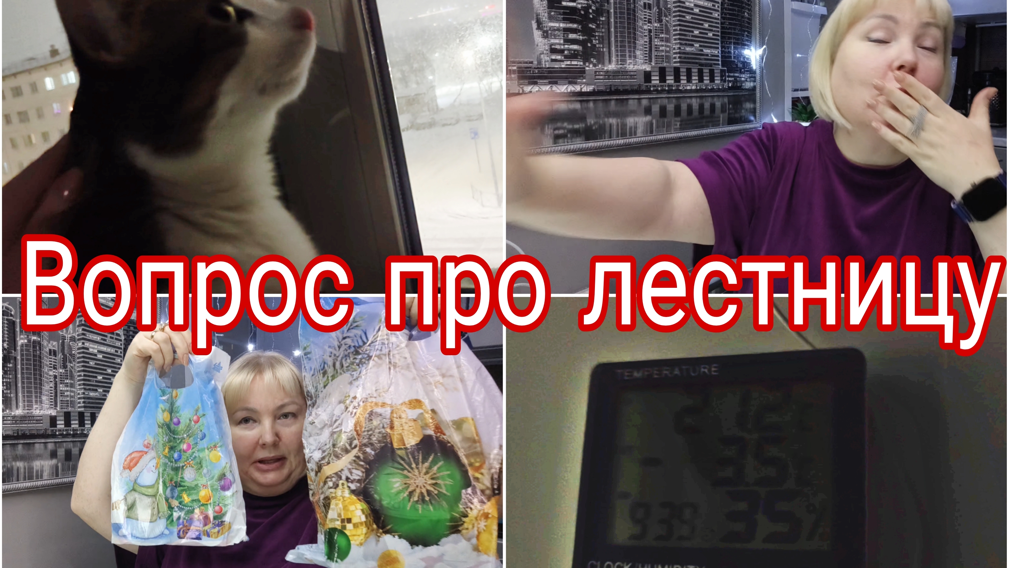 30-12-2025 Вопрос про лестницу на даче, падал ли кто-то * Снегом завалило * Снова подарки 🎄😍 смотреть онлайн