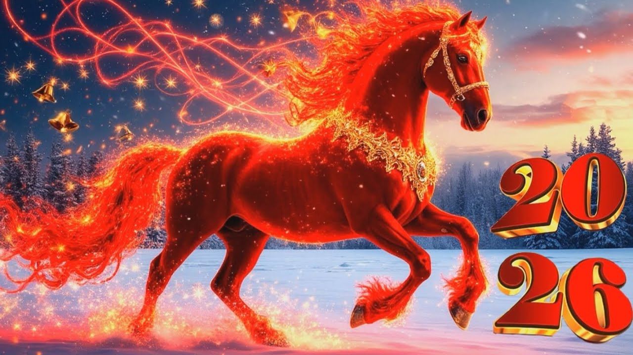 С Новым годом Красивое поздравление с Новым годом 2026!!! смотреть онлайн