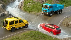 Машинки летают и прыгают! Развивающие мультики Машины помощники. Мультфильмы про машинки