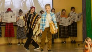 Отрывки из спектакля «Приключения Тома Сойера и Гекльберри Финна»