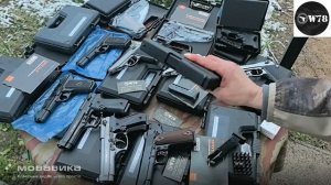 Сигнальный пистолет К1911 KURS кал. 5,5мм 10 TK.