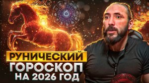 Рунический гороскоп на 2026 год для всех знаков зодиака. Астрология и руны. Юрий Исламов