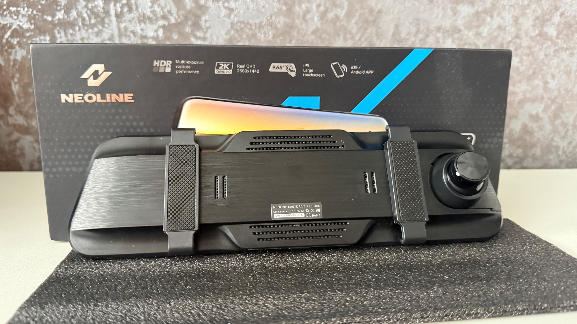 Обзор видеорегистратора зеркала Neoline Easydrive 2K Wi-Fi Dual.