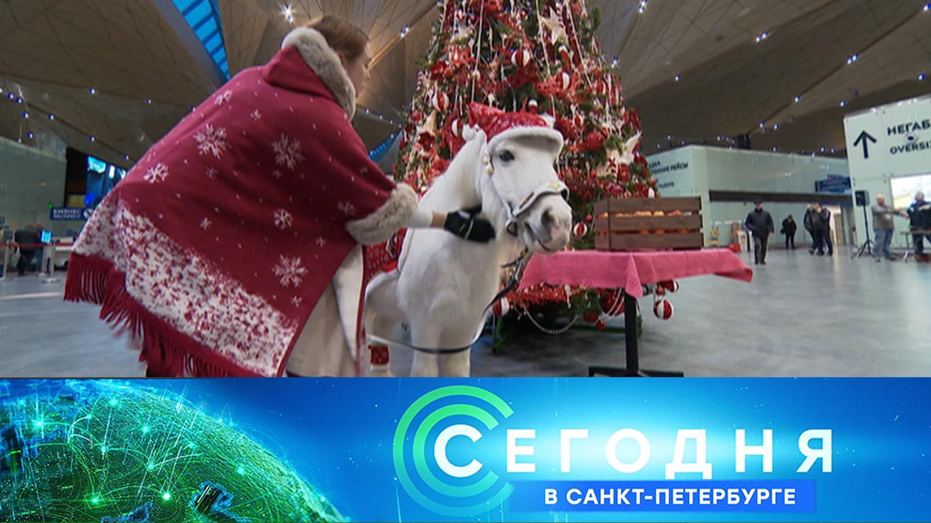 «Сегодня в Санкт-Петербурге»: 30 декабря 2025 года смотреть онлайн
