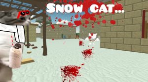 🙀Призвал snow cat в чикен ган 🙀#мифы #чг #хоррор