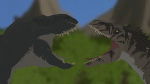 В Рекс vs Гиганотозавр | Анимация (часть 3/8)
