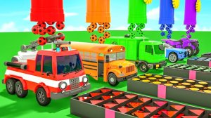 Мультяшки про машинки Развивашки для детей Колёса в форме футбольного мяча Детские стишки и песенки