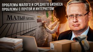 Михаил Делягин | Проблемы малого и среднего бизнеса. Проблемы с почтой и Интернетом
