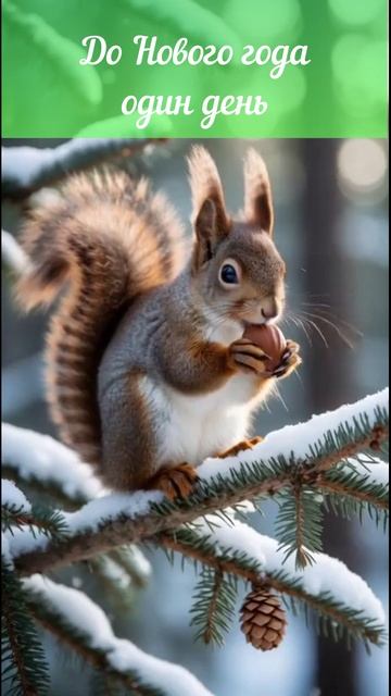 До нового года один день. Вертикальное видео. Футаж. Бесплатно смотреть онлайн