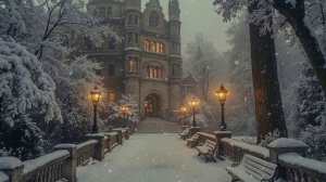 A Cozy Winter Atmosphere From The Window❄Accompanied By Beautiful And Soothing Piano Music